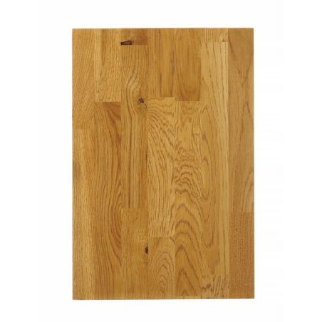 Planche de Pr&eacute;sentation en Ch&ecirc;ne Double Face 420x280x40mm pour Service &Eacute;l&eacute;gant - Hendi