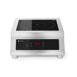Plaque de cuisson &agrave; induction professionnelle 5000W Profi Line avec r&eacute;glage digital - Hendi