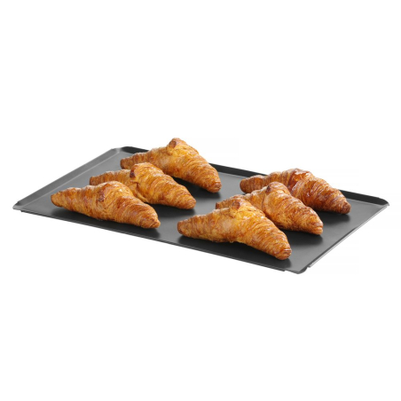 Plaque de cuisson antiadh&eacute;sive GN 1/1 pour four, 530x325x10mm - Hendi