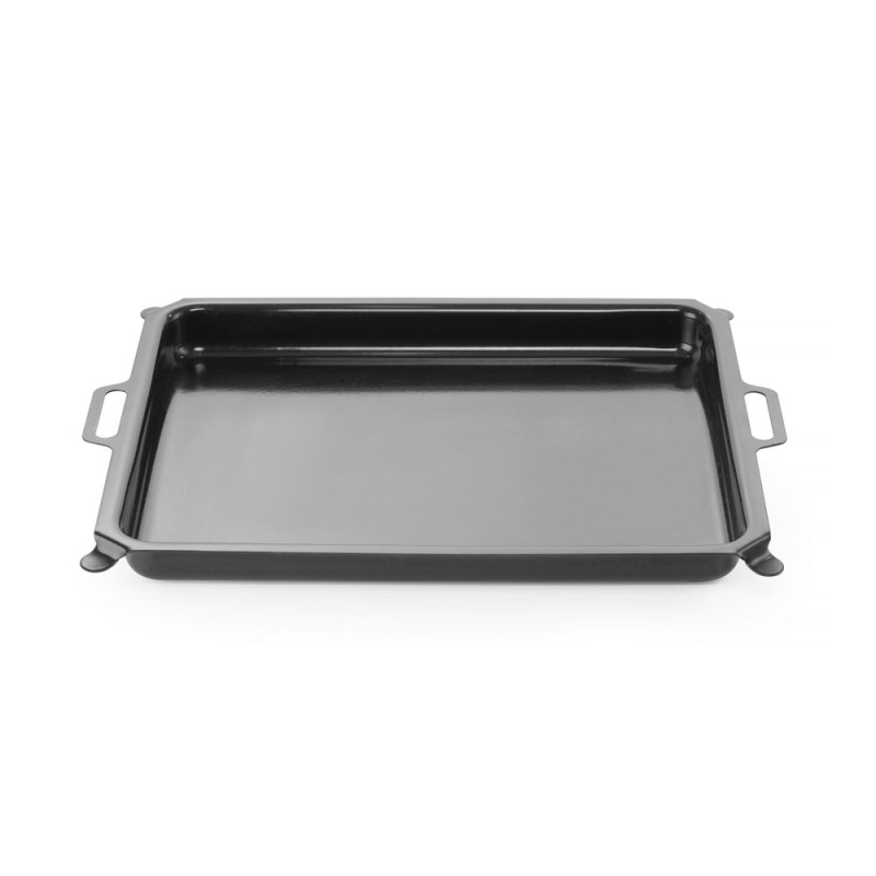 Plaque de Cuisson &Eacute;maill&eacute;e Professionnelle 590x480mm - Hendi
