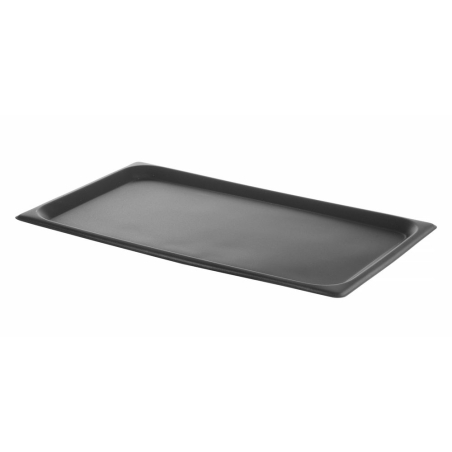 Plaque de Four Antiadh&eacute;sive CONVECTOMAT ROAST GN 1/1, Noir - Hendi