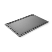 Plaque Gril R&eacute;versible en Fonte GN 1/1 (325x530mm) pour Barbecue Green Fire - Hendi