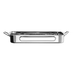 Plat &agrave; Four Rectangulaire en Aluminium 310x240x50mm pour Cuisine Professionnelle - Hendi