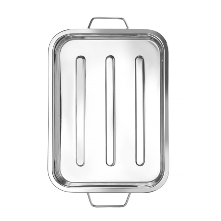 Plat &agrave; Four Rectangulaire en Aluminium 310x240x50mm pour Cuisine Professionnelle - Hendi