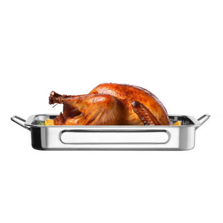 Plat &agrave; Four Rectangulaire en Aluminium 310x240x50mm pour Cuisine Professionnelle - Hendi