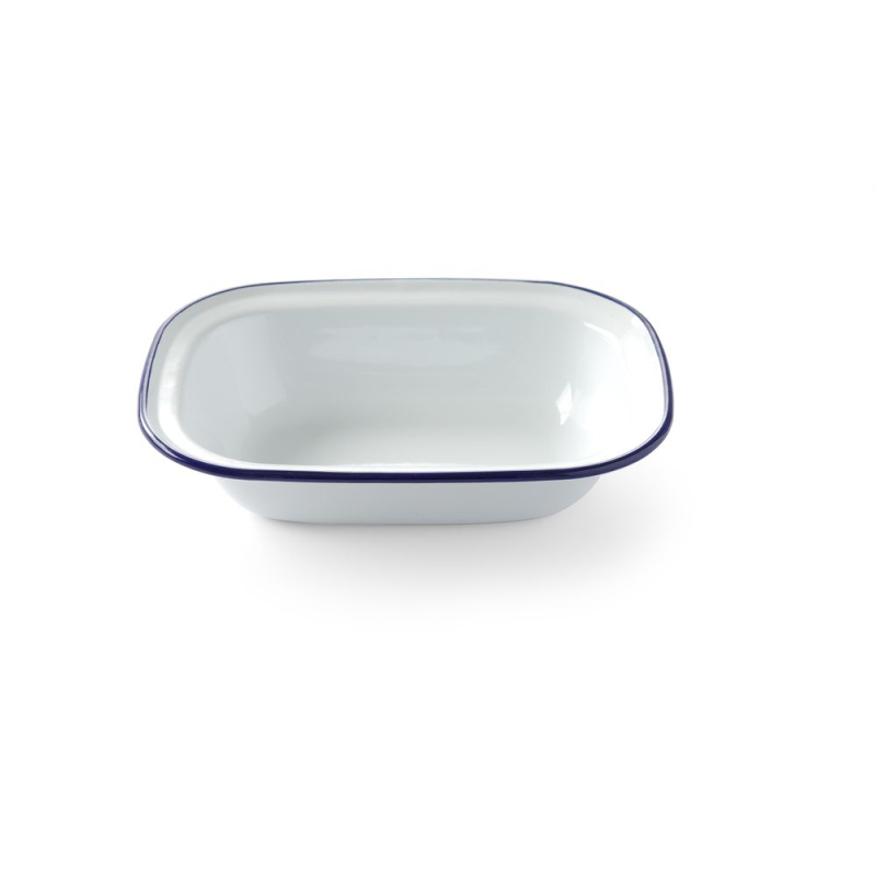 Plat de service rectangulaire pour plats et desserts 215x160mm - Hendi