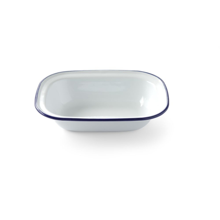 Plat de service rectangulaire pour plats et desserts 215x160mm - Hendi