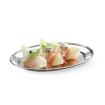 Plat Ovale Professionnel 300x220mm pour Service et Buffet - Hendi