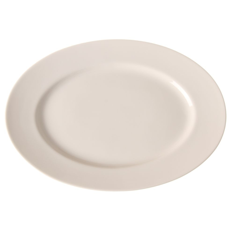 Plat Ovale Professionnel 360x260mm pour Service - Hendi