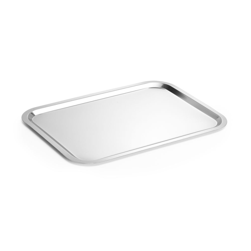 Plateau de pr&eacute;sentation r&eacute;frig&eacute;r&eacute; en acier inoxydable 395x283mm - Hendi
