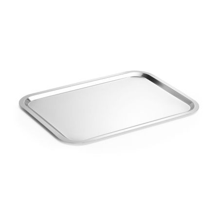 Plateau de pr&eacute;sentation r&eacute;frig&eacute;r&eacute; en acier inoxydable 395x283mm - Hendi