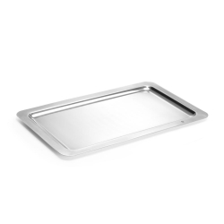 Plateau de service GN 1/1 Acier Inoxydable Poli Miroir 530x325x13mm - Hendi