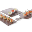 Plateau de service imitation bois antid&eacute;rapant GN 1/2 (325x265x10mm) - Hendi