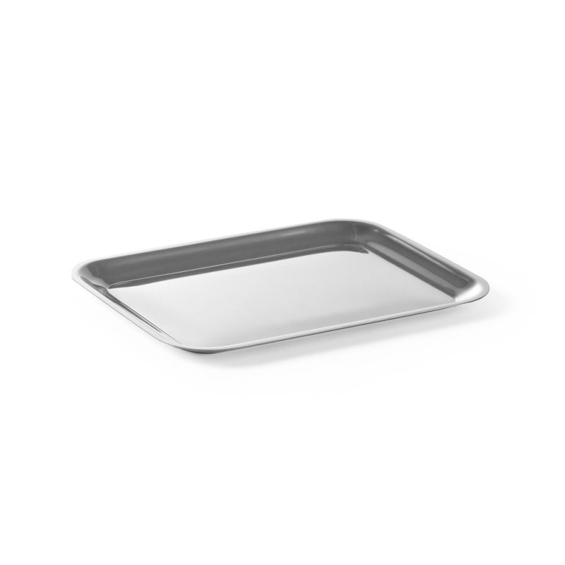 Plateau de service rectangulaire en inox 205x155mm - Hendi