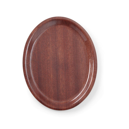 Plateau de Service Woodform Rectangulaire AmerBox Acajou 200x265mm - Hendi