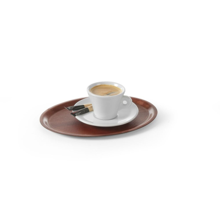 Plateau de Service Woodform Rectangulaire AmerBox Acajou 200x265mm - Hendi