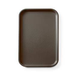 Plateau fast food GN 1/1 en polypropyl&egrave;ne brun 530x325x20mm - Hendi