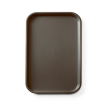 Plateau fast food GN 1/1 en polypropyl&egrave;ne brun 530x325x20mm - Hendi