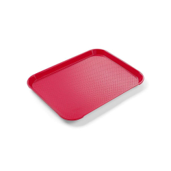 Plateau Fast-Food Petit Rouge 265x345x20mm - Hendi