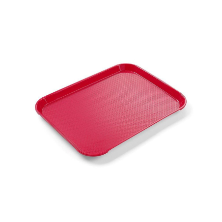 Plateau Fast-Food Petit Rouge 265x345x20mm - Hendi