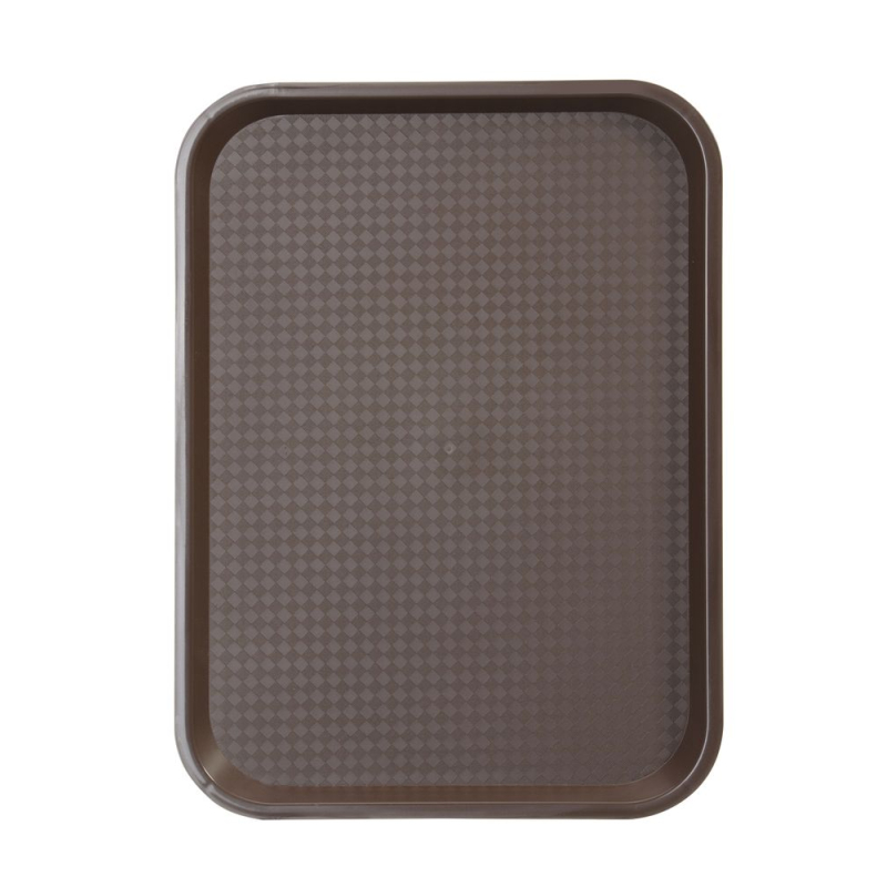 Plateau Fast-Food Professionnel, Brun, 305x415 mm - Hendi