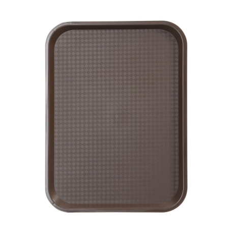 Plateau Fast-Food Professionnel, Brun, 305x415 mm - Hendi