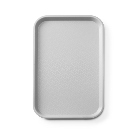Plateau Fastfood Polypropyl&egrave;ne GN 1/1 AmerBox Gris Clair 530x325mm - Hendi