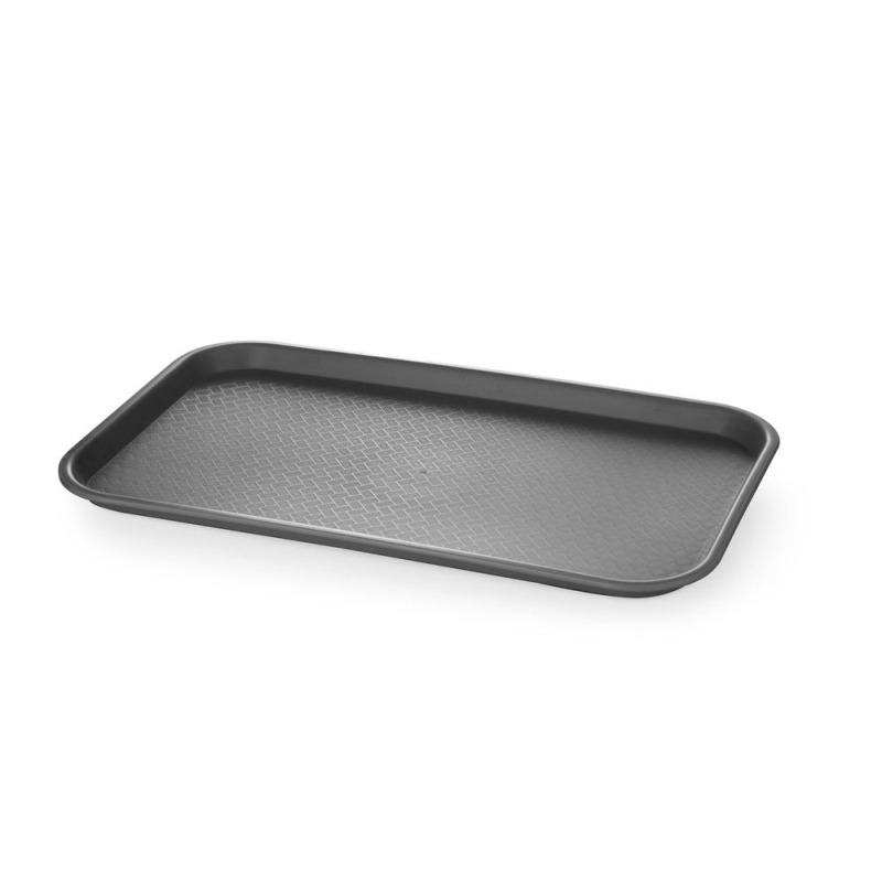 Plateau Fastfood Polypropyl&egrave;ne GN 1/1 Noir 530x325mm - Hendi