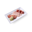 Plateau Rectangulaire Professionnel Inox 360x205x38mm - Hendi