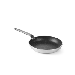 Po&ecirc;le &agrave; Frire Anti-Adh&eacute;sive en Aluminium, ⌀240mm, Professionnelle - Hendi