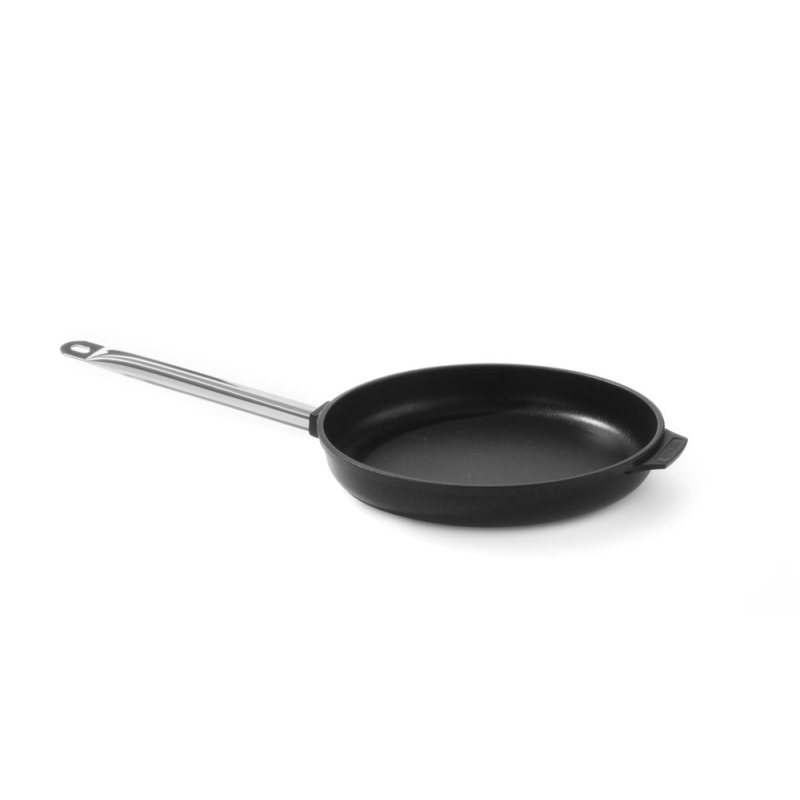 Po&ecirc;le &agrave; Frire Professionnelle Antiadh&eacute;sive en Titane, Aluminium Moul&eacute;, &Oslash;280mm - Hendi