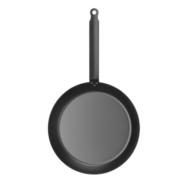 Po&ecirc;le &agrave; frire professionnelle en acier au carbone, ⌀306mm, r&eacute;f. 628041 - Hendi
