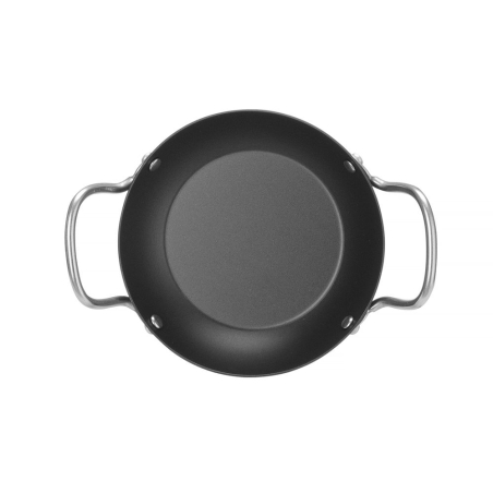 Po&ecirc;le de service en Acier Carbone, ⌀164mm, 2 Poign&eacute;es Inox, Four 250&deg;C - Hendi