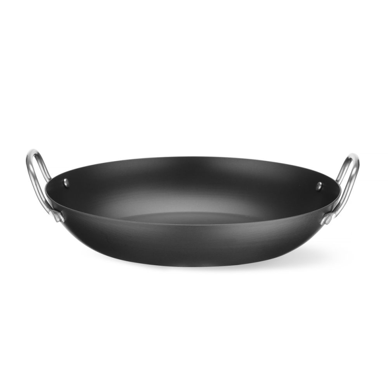 Po&ecirc;le de service professionnelle en acier carbone, &Oslash;264mm - Hendi