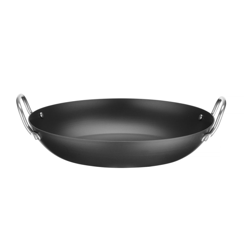 Po&ecirc;le de service professionnelle en acier carbone, &Oslash;264mm - Hendi
