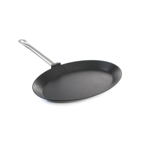 Poissonni&egrave;re Ovale Professionnelle en Titane 400x275mm - Hendi
