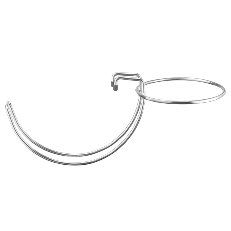 Porte-seau &agrave; champagne de table professionnel en acier inoxydable BarUp, anti-rayures - Hendi
