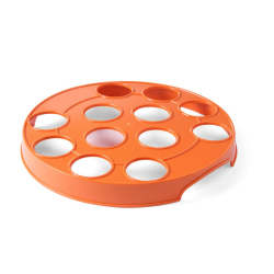 Porte-verres &agrave; bi&egrave;re professionnel ABS 12 emplacements Lave-vaisselle - Hendi