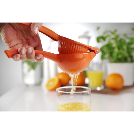 Presse-agrumes manuel BarUp pour oranges, alliage d&rsquo;aluminium 232x91x(H)60mm - Hendi