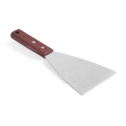 Racloir professionnel en bois fonc&eacute; 251x100mm - Hendi