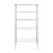 Rayonnage Chrome 5 &Eacute;tag&egrave;res, 910x455x1830mm - Hendi