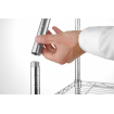 Rayonnage Chrome 5 &Eacute;tag&egrave;res, 910x455x1830mm - Hendi