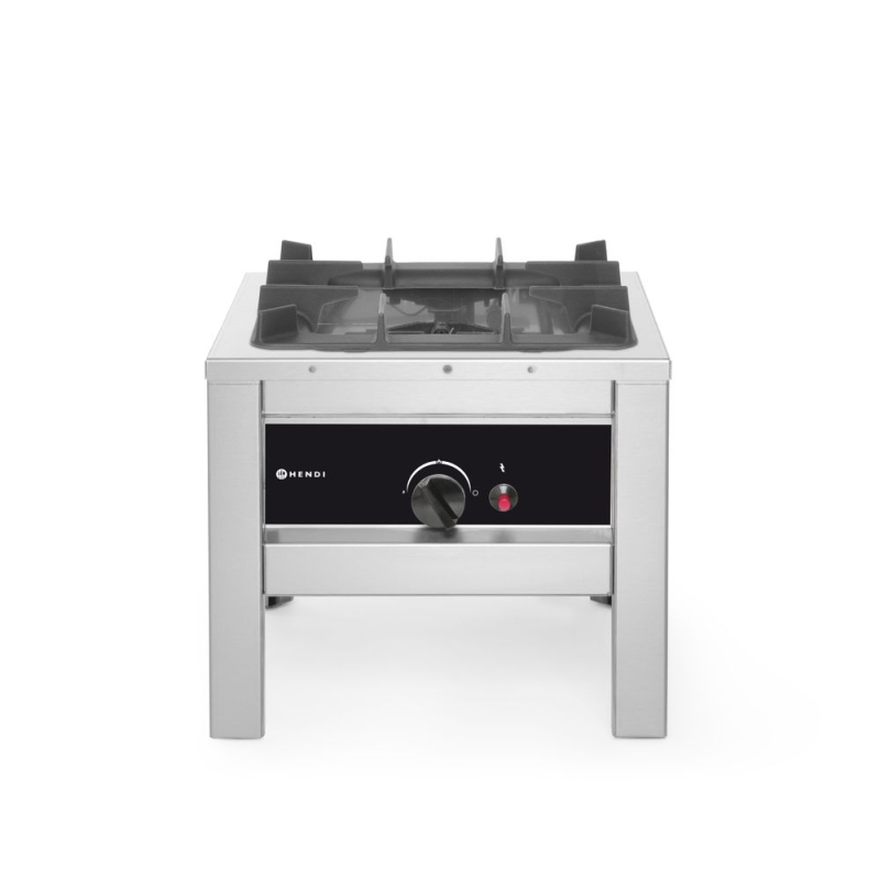 R&eacute;chaud &agrave; gaz professionnel Profi Line 6,7kW, Ch&acirc;ssis Inox - Hendi