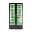 R&eacute;frig&eacute;rateur Arri&egrave;re de Bar Double Porte 384L Noir, Arktic - Hendi