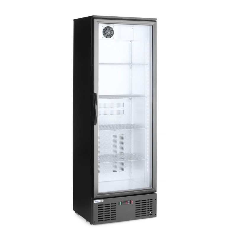 R&eacute;frig&eacute;rateur Arri&egrave;re de Bar Simple Porte, Arktic, 243L, Noir - Hendi