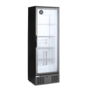 R&eacute;frig&eacute;rateur Arri&egrave;re de Bar Simple Porte, Arktic, 243L, Noir - Hendi