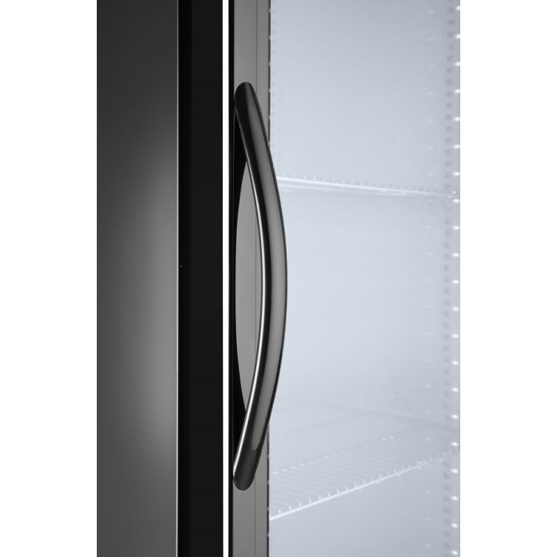 R&eacute;frig&eacute;rateur Arri&egrave;re de Bar Simple Porte, Arktic, 243L, Noir - Hendi