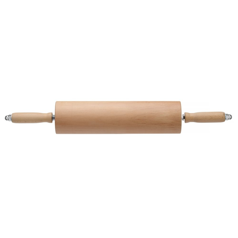 Rouleau &agrave; P&acirc;te en Bois de H&ecirc;tre Massif, ⌀75x640mm - Hendi