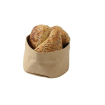 Sac en Papier Kraft Lavable Alimentaire Beige 170x170x150mm - Hendi