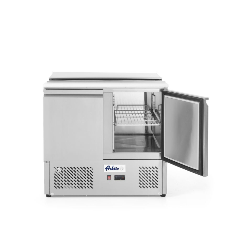 Saladette R&eacute;frig&eacute;r&eacute;e 2 Portes 300L, 912x702x888mm, Poids 68kg - Hendi